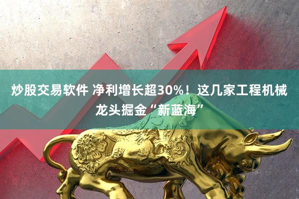 炒股交易软件 净利增长超30%！这几家工程机械龙头掘金“新蓝海”